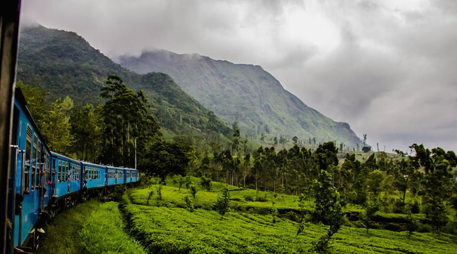 Sri Lanka by train