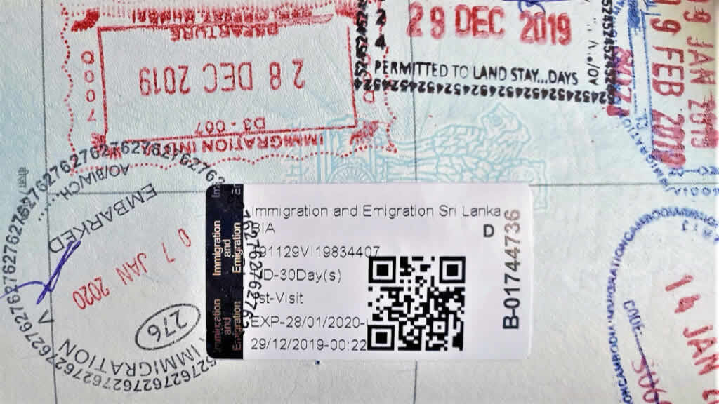 Sri Lanka Visa 2021